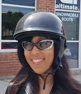 black and grey glasses